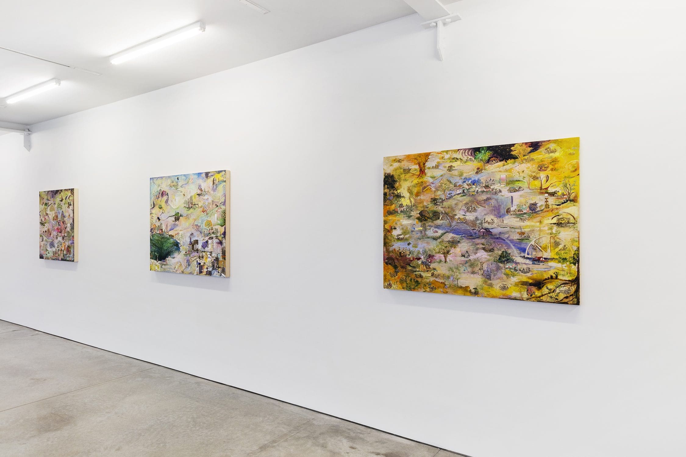 Josh Dorman: Idyll~Idol installed at RYAN LEE, 2023