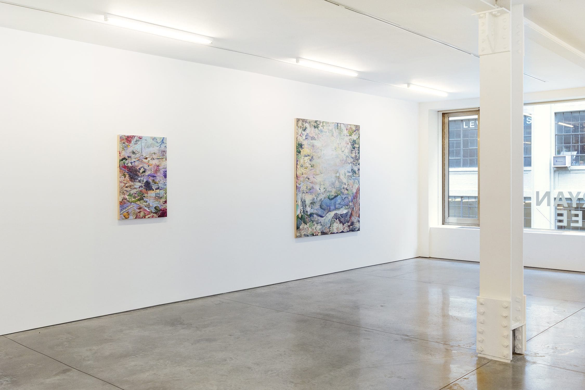 Josh Dorman: Idyll~Idol installed at RYAN LEE, 2023