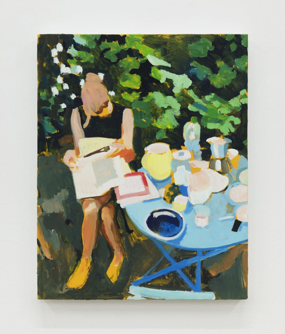 Tim Braden El Universal, 2022 Oil on panel 20 x 16 inches (51 x 40.5 cm)