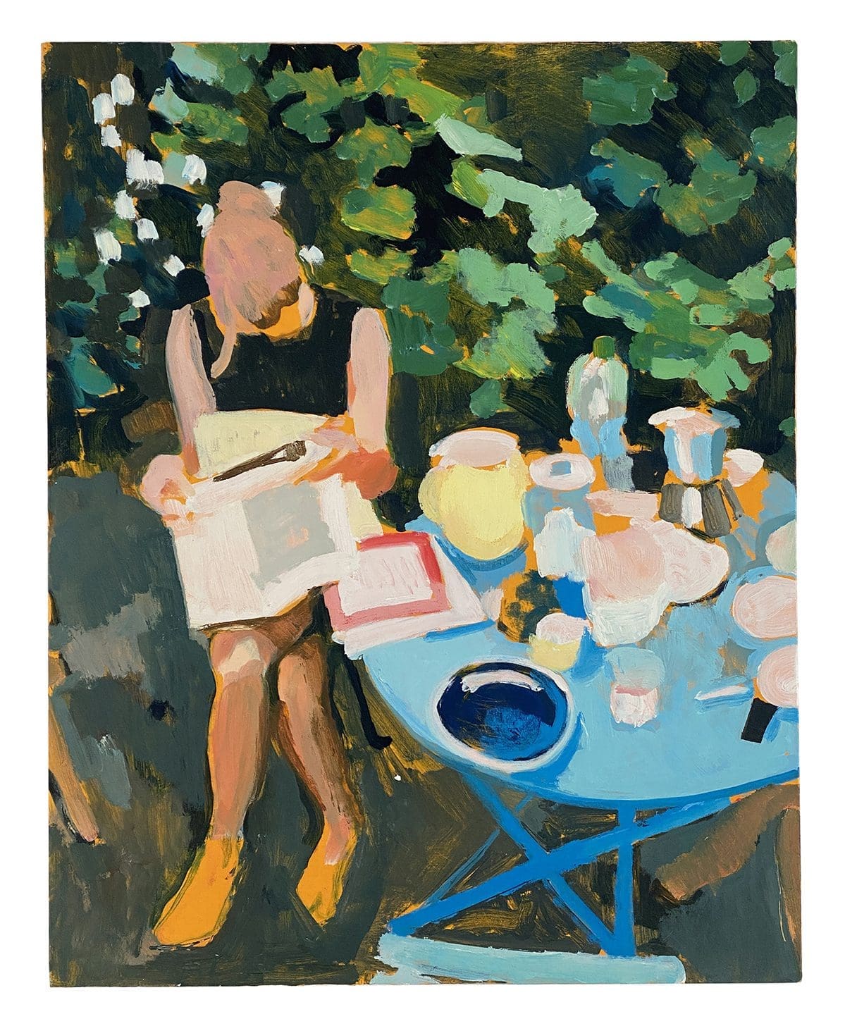 Tim Braden El Universal, 2022 Oil on panel 20 x 16 inches (51 x 40.5 cm)