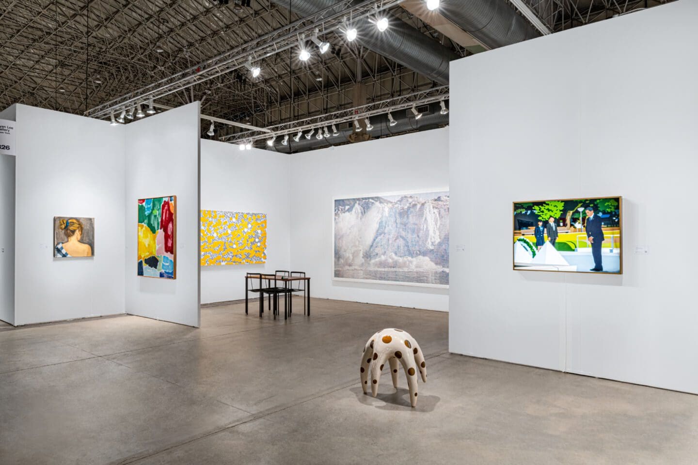 RYAN LEE, Booth 326, installed at EXPO Chicago, 2023.