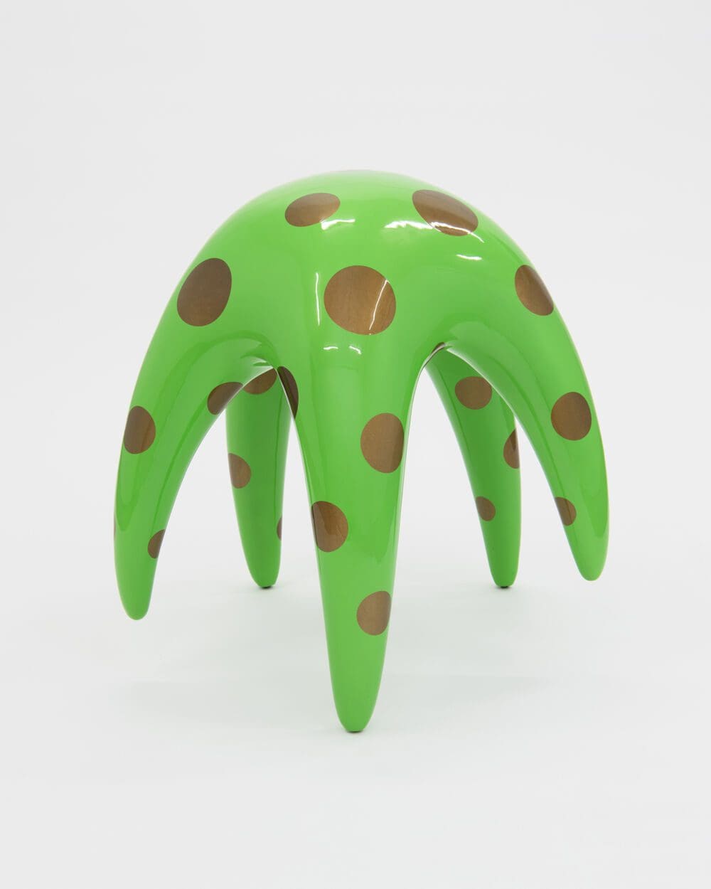 Masako Miki Plant Ghost (Evergreen), 2022 Cast bronze, automobile paint, and urethane 24 1/2 x 25 x 25 inches (62.2 x 63.5 x 63.5 cm) Edition of 5, plus 2AP