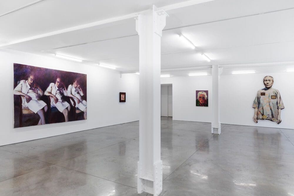 Can You See Me Now? Painting the Aging Body, installed at RYAN LEE, 2023