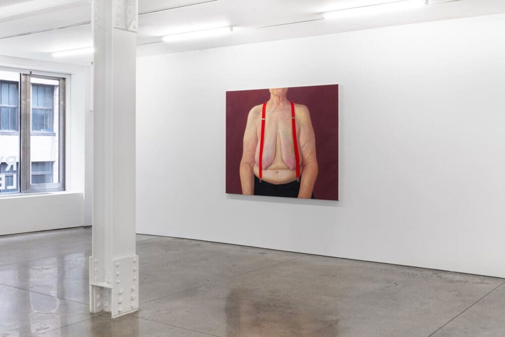 Can You See Me Now? Painting the Aging Body, installed at RYAN LEE, 2023