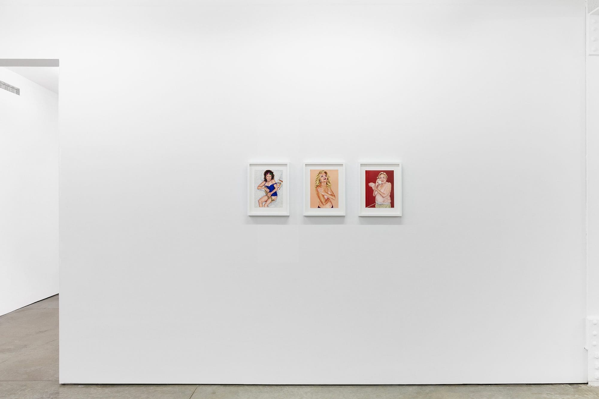 Can You See Me Now? Painting the Aging Body, installed at RYAN LEE, 2023