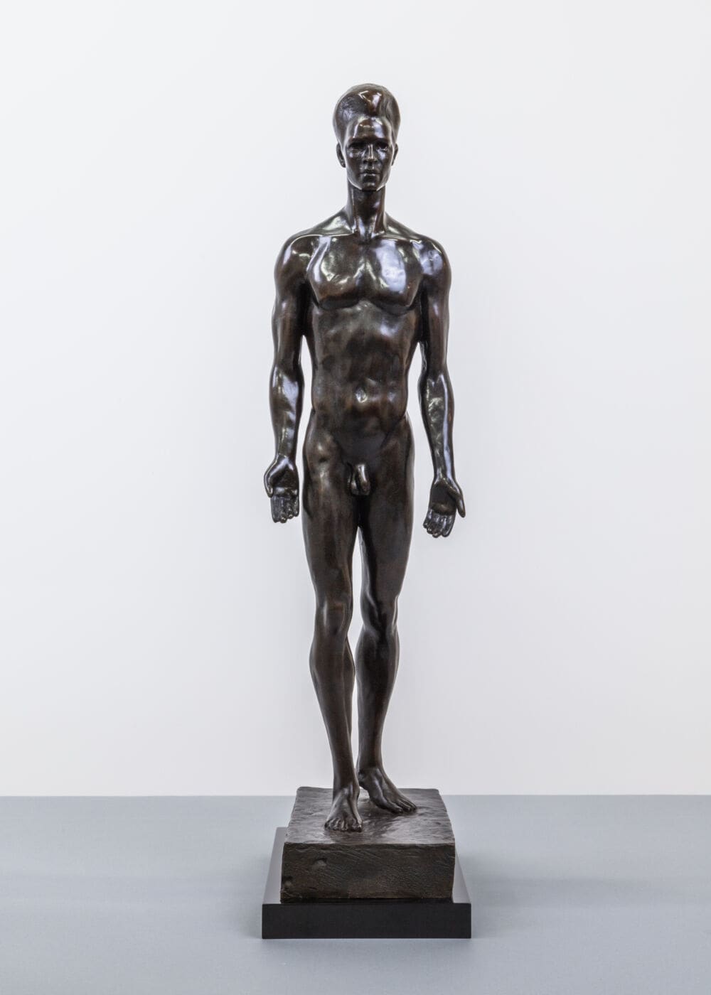 Richmond Barthé The Seeker, 1965* Bronze 25 1/2 x 6 1/8 x 10 1/4 inches (64.8 x 15.6 x 26 cm) Incised RICHMOND BARTHE TRUST 2/20 c. 1985 Modern Art Foundry * Cast at the Modern Art Foundry, 1985