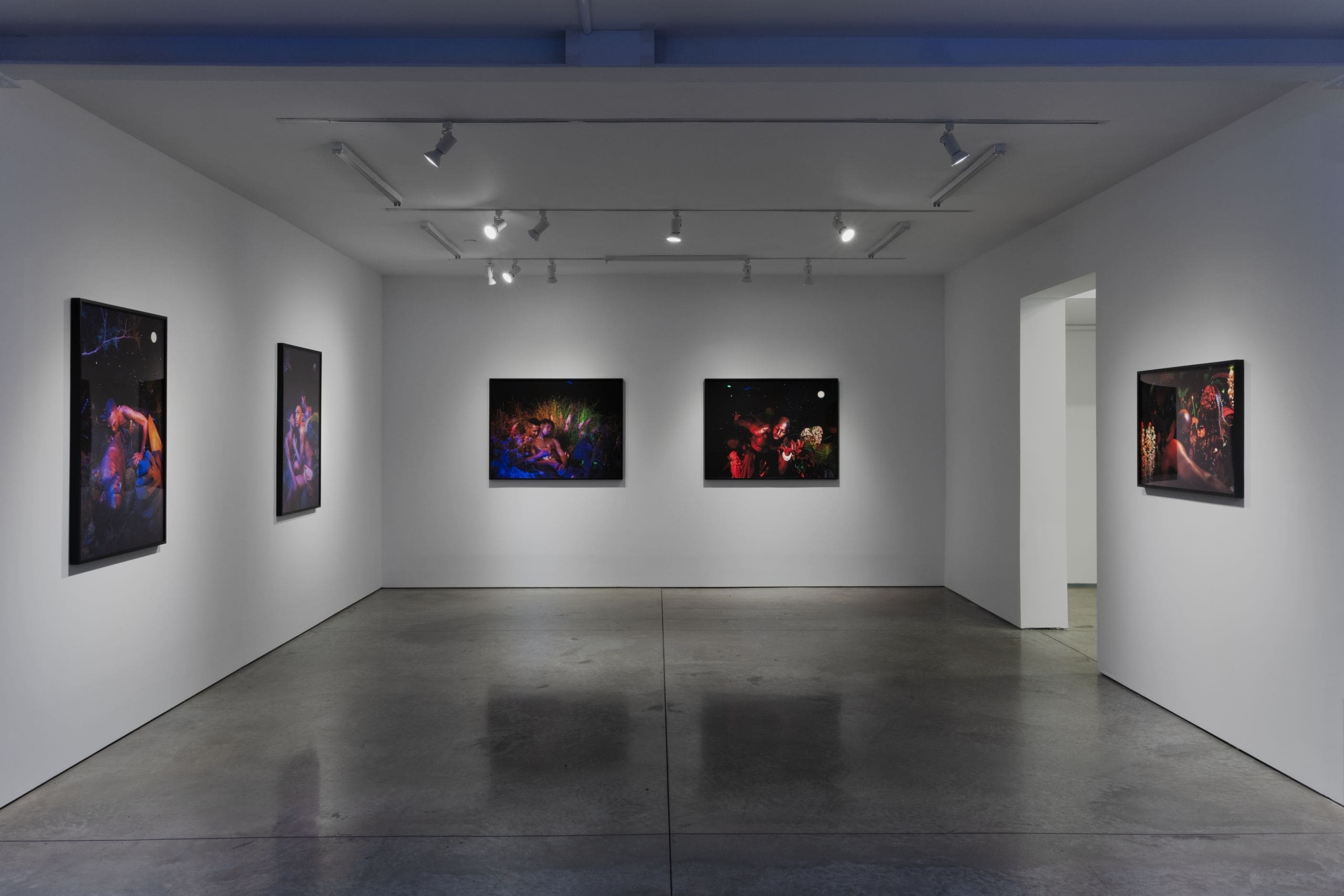Richmond Barthé & Christopher Udemezue: in this moisture between us where the guinep peels lay, installed at RYAN LEE, 2024
