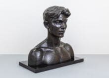 Richmond Barthé Vencenzo, 1940, later lifetime cast executed 1986 Bronze 13 1/2 x 12 x 6 inches (34.3 x 30.5 x 15.2 cm) AP,