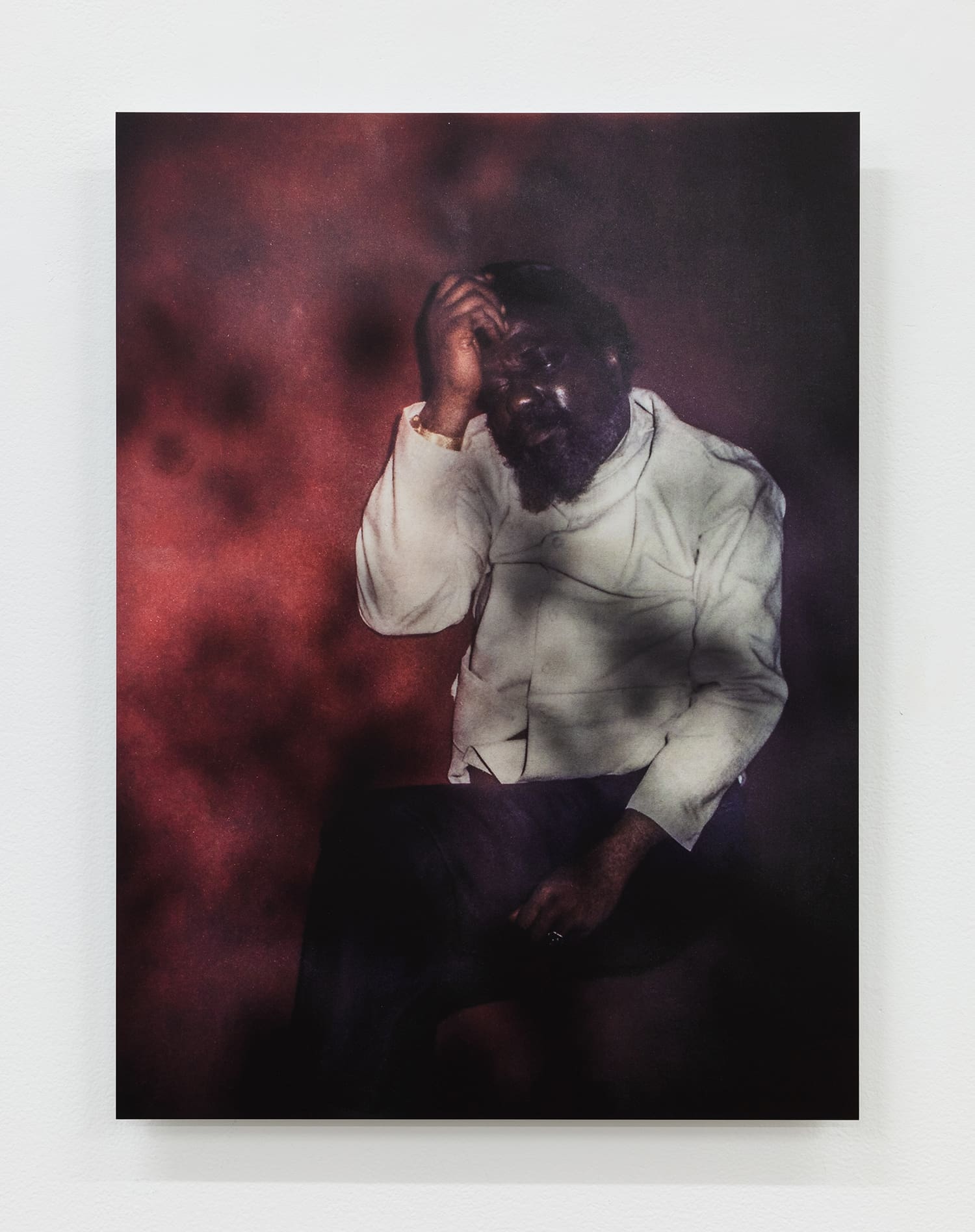 Gabriel Lester Monk Sleeps, 2024 UV print on Dibond 19 5/8 x 14 1/2 inches (49.8 x 36.8 cm) Exhibition Copy, Edition of 3, plus 1AP