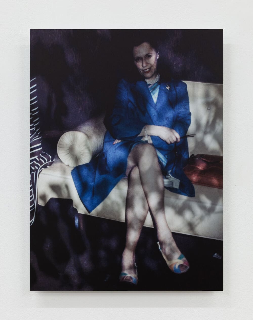Gabriel Lester The Jazz Baroness, 2024 UV print on Dibond 19 5/8 x 14 1/2 inches (49.8 x 36.8 cm) Exhibition Copy, Edition of 3, plus 1AP