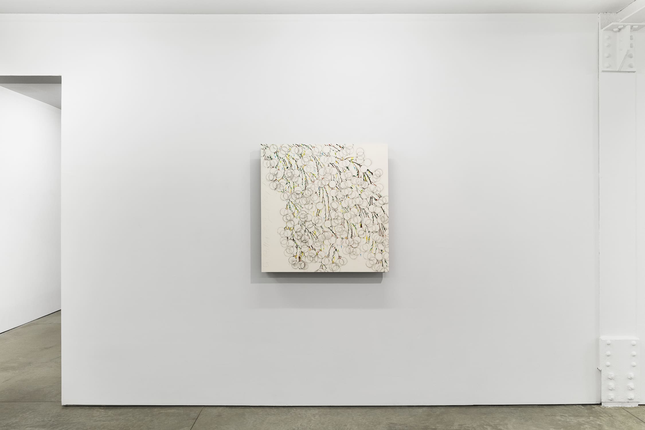 Donald Sultan: Love Letters, installed at RYAN LEE Gallery, 2024